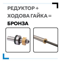 Автоматика для розпашних воріт Edinger M4