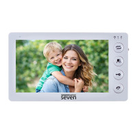 Відеодомофон SEVEN DP-7573 White