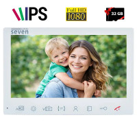 Відеодомофон SEVEN DP-7575FHD White