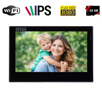 Відеодомофон SEVEN DP-7577FHDW Black