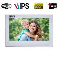 Відеодомофон SEVEN DP-7577FHDW White