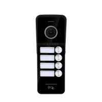 Відеопанель SEVEN CP-7504/4 RFID Black