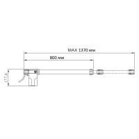 Автоматика для розпашних воріт Edinger E5