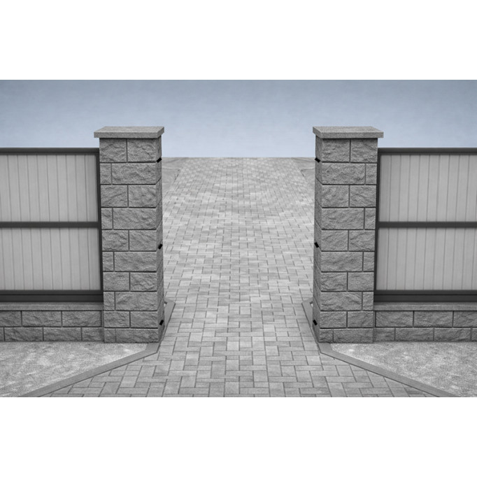 Закладні для розпашних воріт та хвірток: правила виведення та розміри