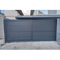 Каркас відкатних воріт Стандарт до 500 кг (під жалюзі)