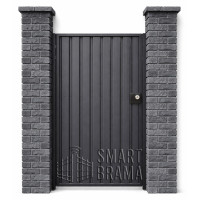 Каркас хвіртки (під профнастил, штахетник, горизонт, ранчо)