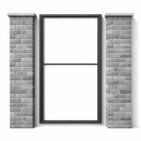 Каркас хвіртки (під профнастил, штахетник, горизонт, ранчо)