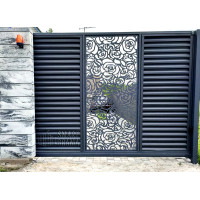 Каркас відкатних воріт Стандарт до 500 кг (під жалюзі)