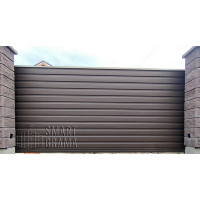 Каркас відкатних воріт Стандарт до 500 кг (під профнастил, штахетник, горизонт, ранчо)